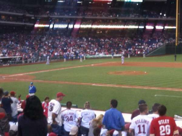 Citizens Bank Park, section: 116, row: 16, seat: 9