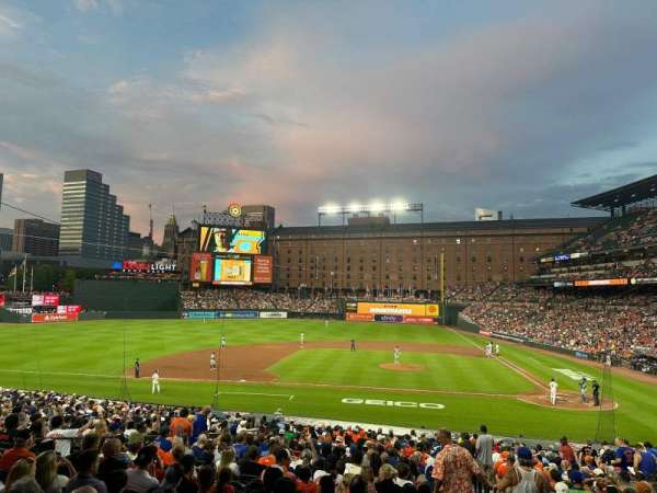 Oriole Park at Camden Yards, section: 49, row: 1, seat: 4