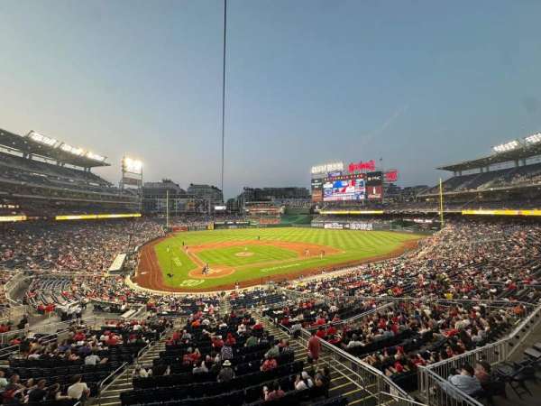 Nationals Park, section: 216, row: A, seat: 10