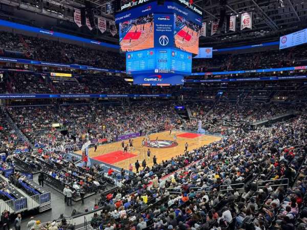 Capital One Arena, section: 211, row: A, seat: 5
