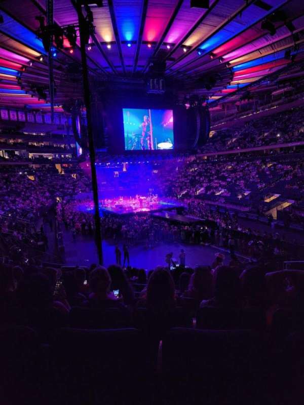 Madison Square Garden, section: 111, row: 19, seat: 14