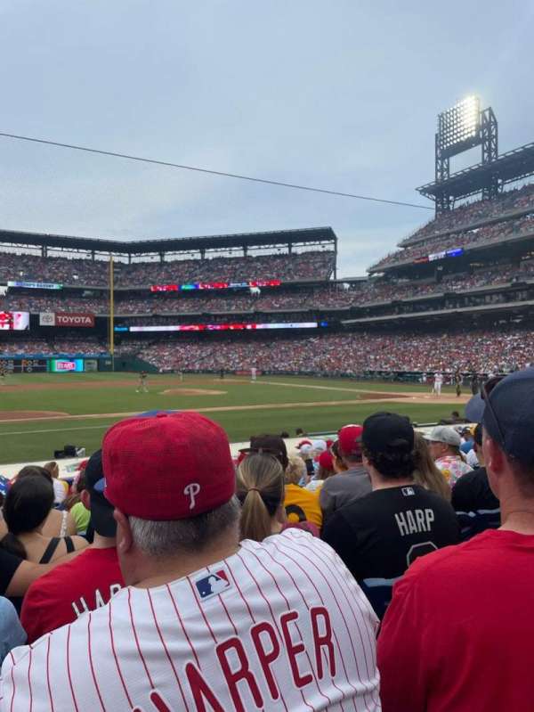 Citizens Bank Park, section: 131, row: 10, seat: 13