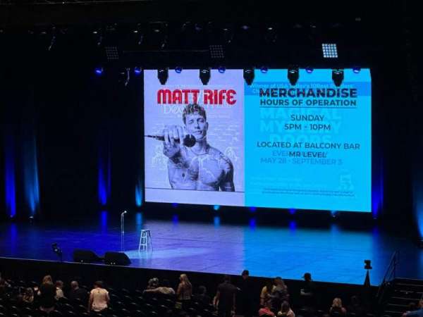 Ovation Hall at the Ocean Casino Resort, section: 202, row: D, seat: 1