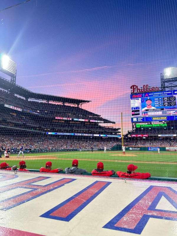 Citizens Bank Park, section: 117, row: 1