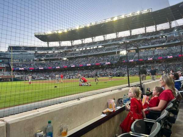 Truist Park, section: 38, row: 2, seat: 6
