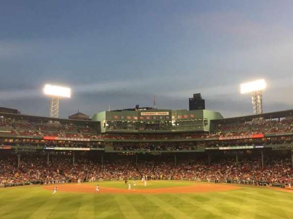 Fenway Park, section: Bleacher 35, row: 5, seat: 1