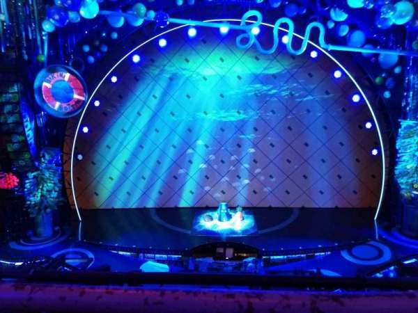 Palace Theatre, Broadway, section: Mezzanine C, row: A, seat: 107