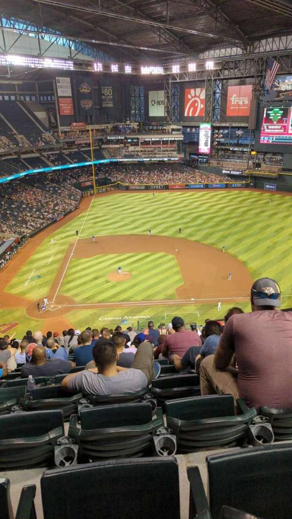 Chase Field, section: 311, row: 25, seat: 3
