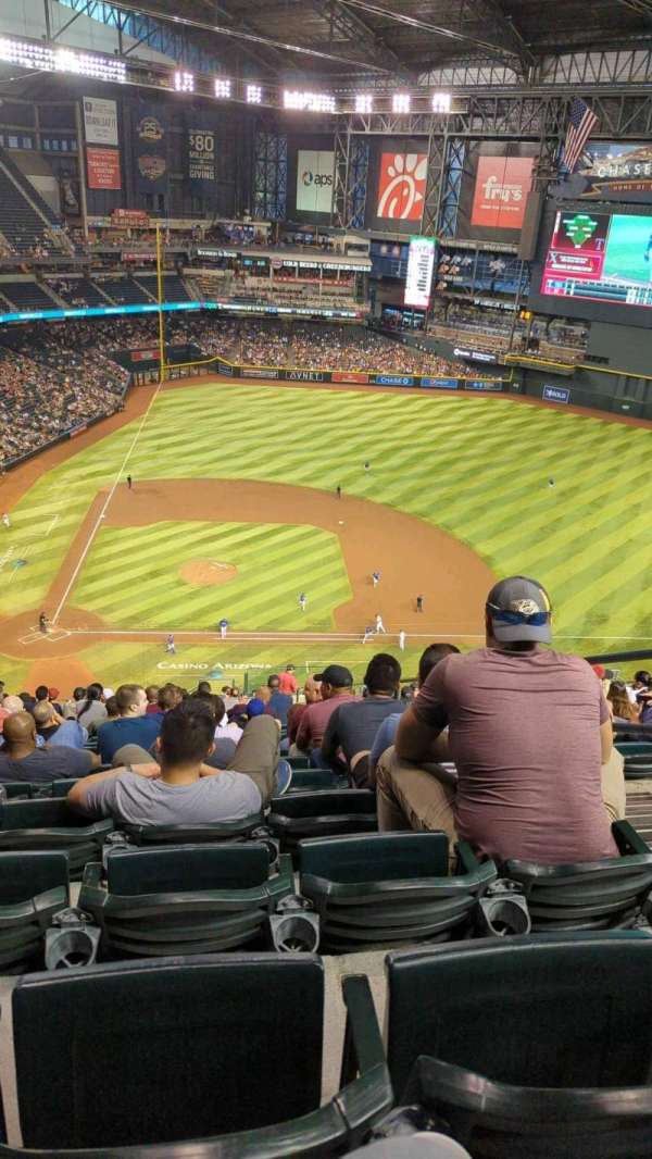 Chase Field, section: 311, row: 25, seat: 3