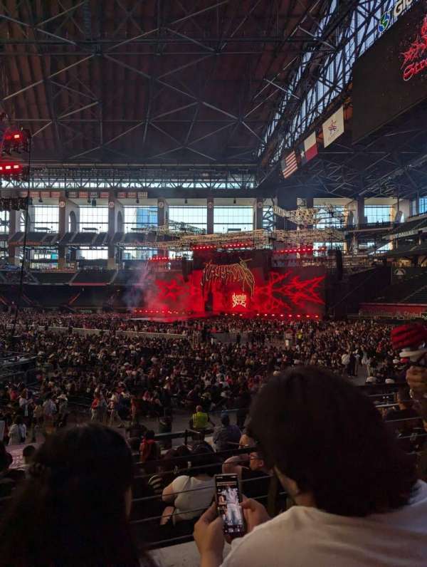 Globe Life Field, section: 20, row: B, seat: 2