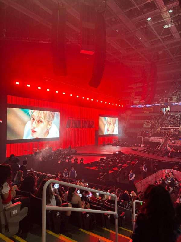 SAP Center, section: 115, row: 15, seat: 20