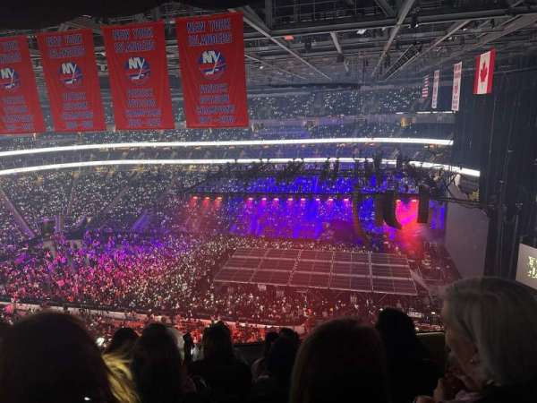 UBS Arena, section: 304, row: 6, seat: 4