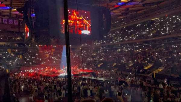 Madison Square Garden, section: 111, row: 12, seat: 4