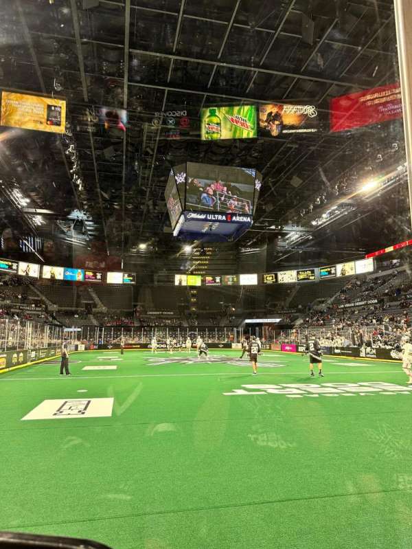 Michelob Ultra Arena, section: 112, row: A, seat: 5