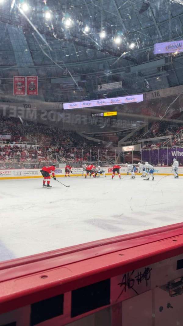 Bojangles' Coliseum, section: 109, row: AAA, seat: 10