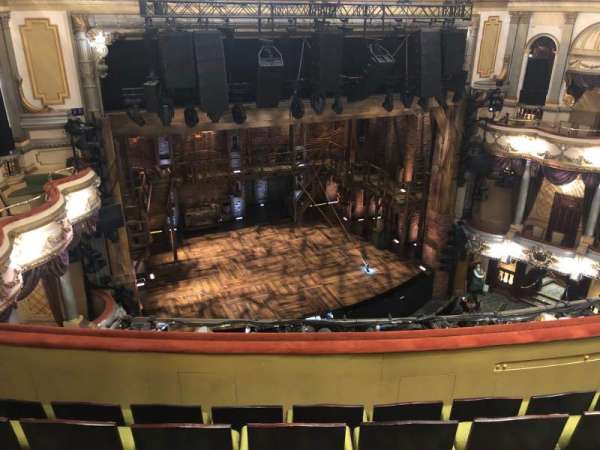 Victoria Palace Theatre, section: Grand Circle, row: E, seat: 32