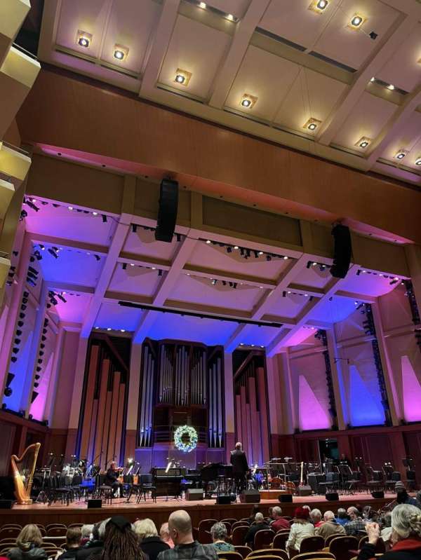 Benaroya Hall, section: Orchestra L, row: R, seat: 7-8