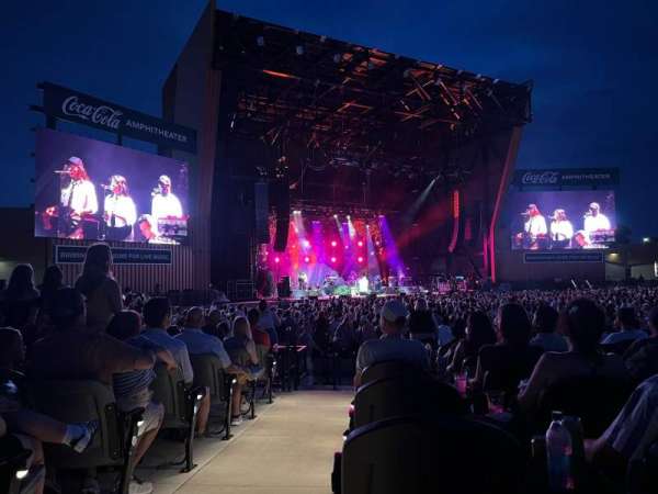Coca-Cola Amphitheater, section: 104, row: J, seat: 13