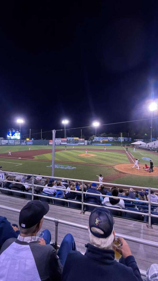 Everett Memorial Stadium, section: I, row: 2, seat: 12