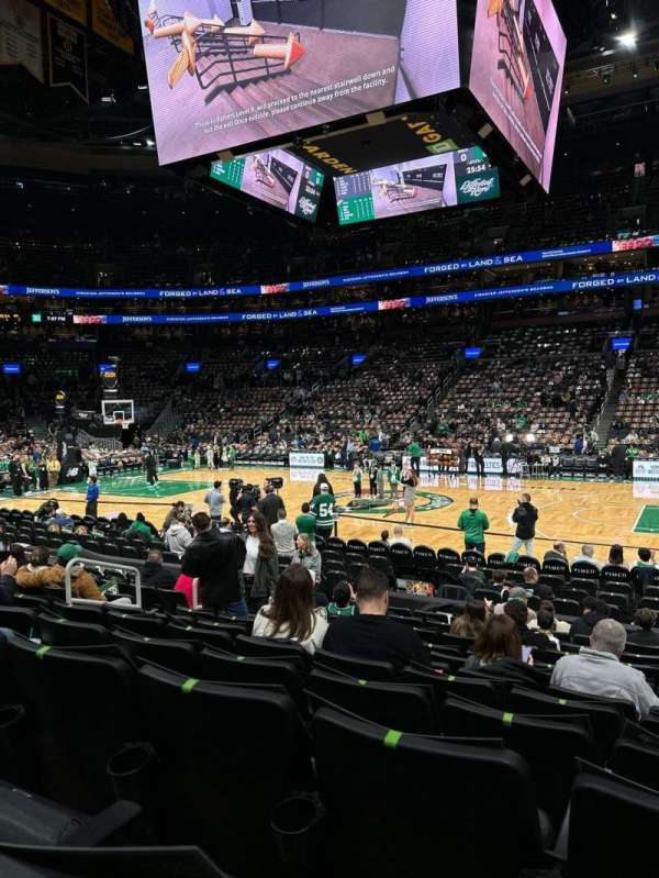 TD Garden, section: 11, row: 11, seat: 11