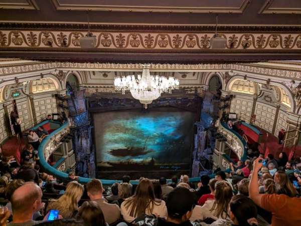 Sondheim Theatre, West End, section: Grand Circle, row: J, seat: 15