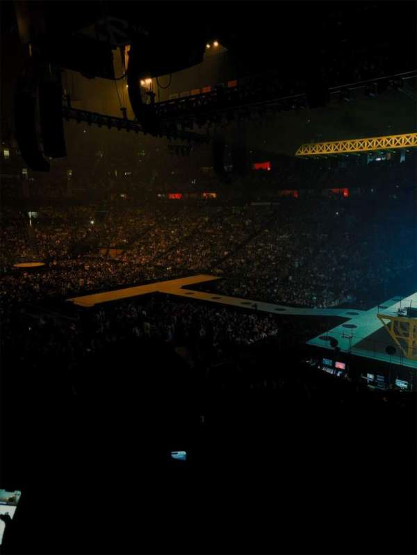 Bridgestone Arena, section: 108, row: K, seat: 9