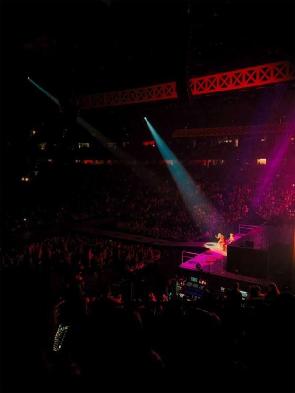 Bridgestone Arena, section: 108, row: K, seat: 9