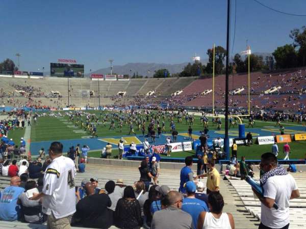 Rose Bowl, section: 24-L, row: 4, seat: 1
