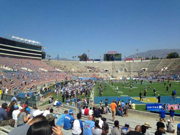 Rose Bowl, section: 24-L, row: 4, seat: 1