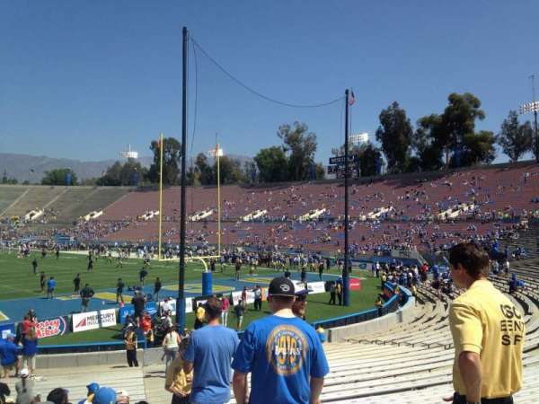 Rose Bowl, section: 24-L, row: 4, seat: 1