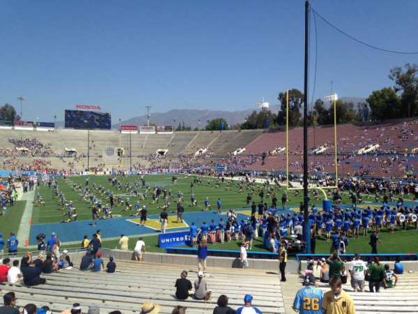 Rose Bowl, section: 24-L, row: 4, seat: 1