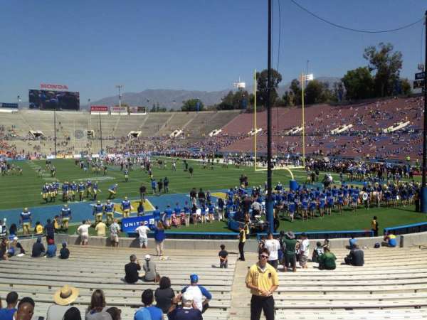 Rose Bowl, section: 24-L, row: 4, seat: 1
