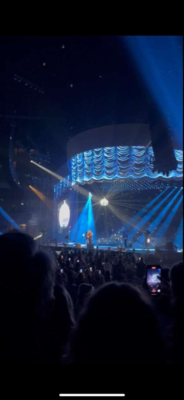 Bridgestone Arena, section: 106, row: FF, seat: 15