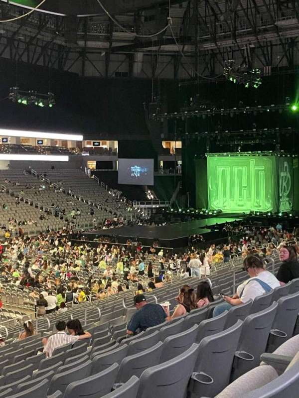 Dickies Arena, section: 110, row: 21, seat: 20