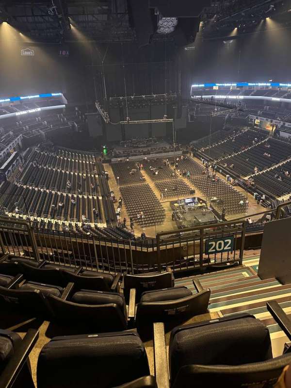 Spectrum Center, section: 202, row: G, seat: 1,2