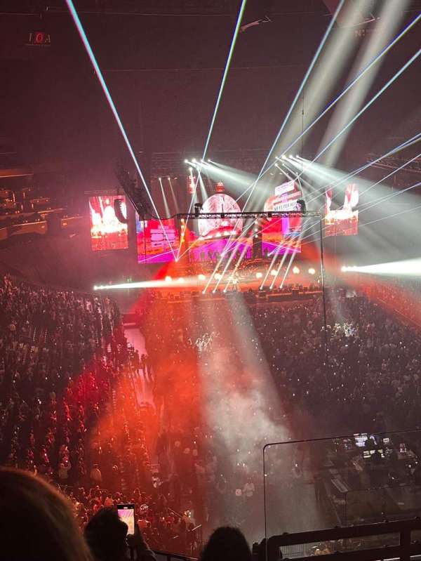 Spectrum Center, section: 202, row: G, seat: 1,2