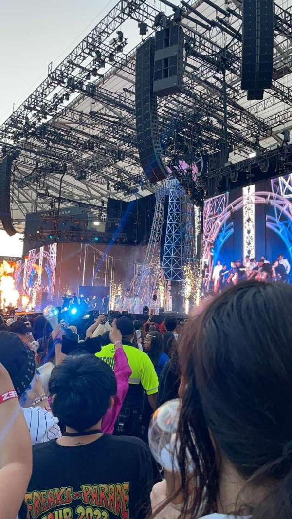 BMO Stadium, section: Floor A1, row: 7, seat: 8