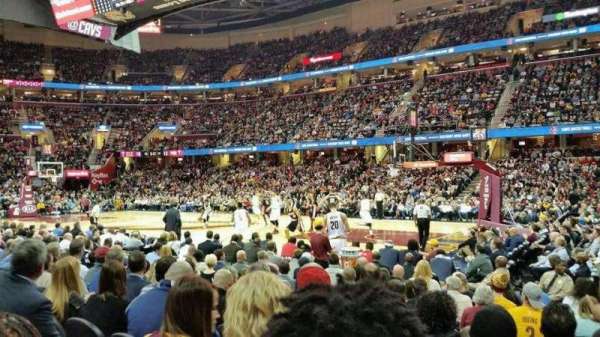Rocket Arena, section: 106, row: 8, seat: 1