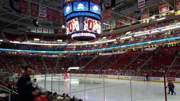 Lenovo Center, section: 101, row: H, seat: 2