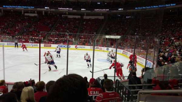 Lenovo Center, section: 101, row: H, seat: 3