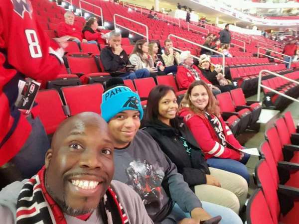 Lenovo Center, section: 101, row: H, seat: 1,2,3,4