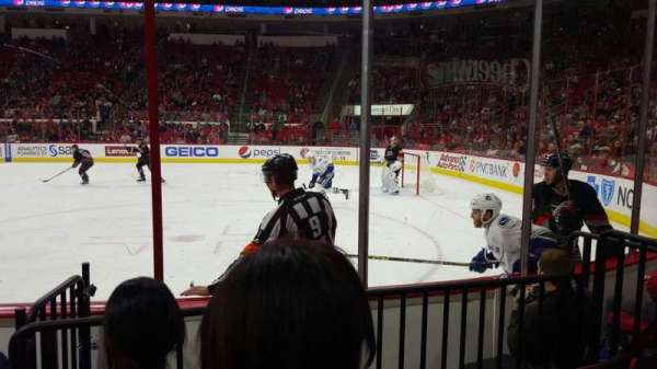 Lenovo Center, section: 101, row: d, seat: 3