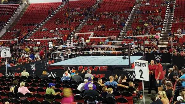 Lenovo Center, section: 118, row: H, seat: 8