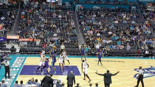 Spectrum Center, section: 106, row: R, seat: 10