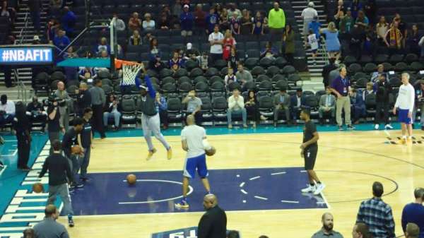 Spectrum Center, section: 106, row: R, seat: 10