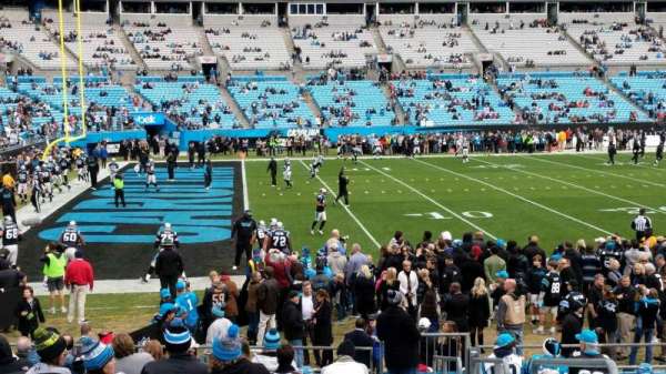 Bank of America Stadium, section: 136, row: 14, seat: 2