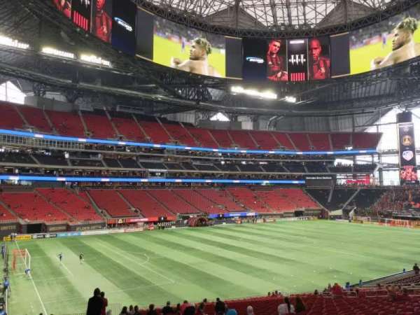 Mercedes-Benz Stadium, section: 114, row: 38, seat: 24
