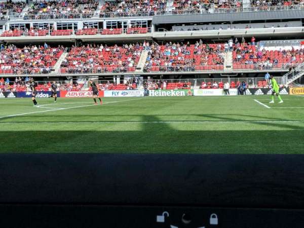 Audi Field, section: F22, row: 1, seat: 14