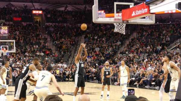 Frost Bank Center, section: 101, row: 6, seat: 5