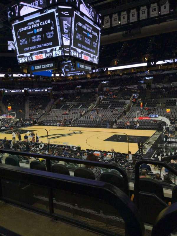Frost Bank Center, section: 105, row: 21, seat: 9